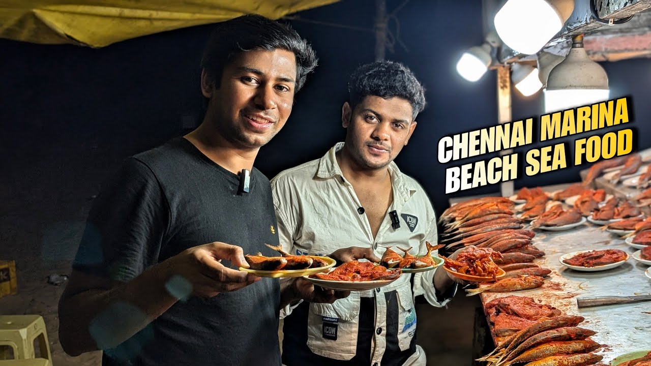 Chennai Marina Beach&rsquo;s Street Seafood Trying Chennai sea food for the first time is it worth it?
