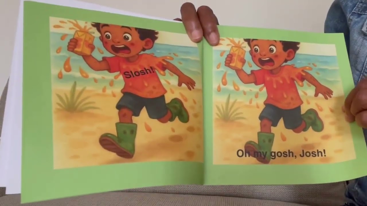 📚 Author Read-Aloud | Oh My Gosh, Josh! | A Fun & Messy Picture Book for Kids 