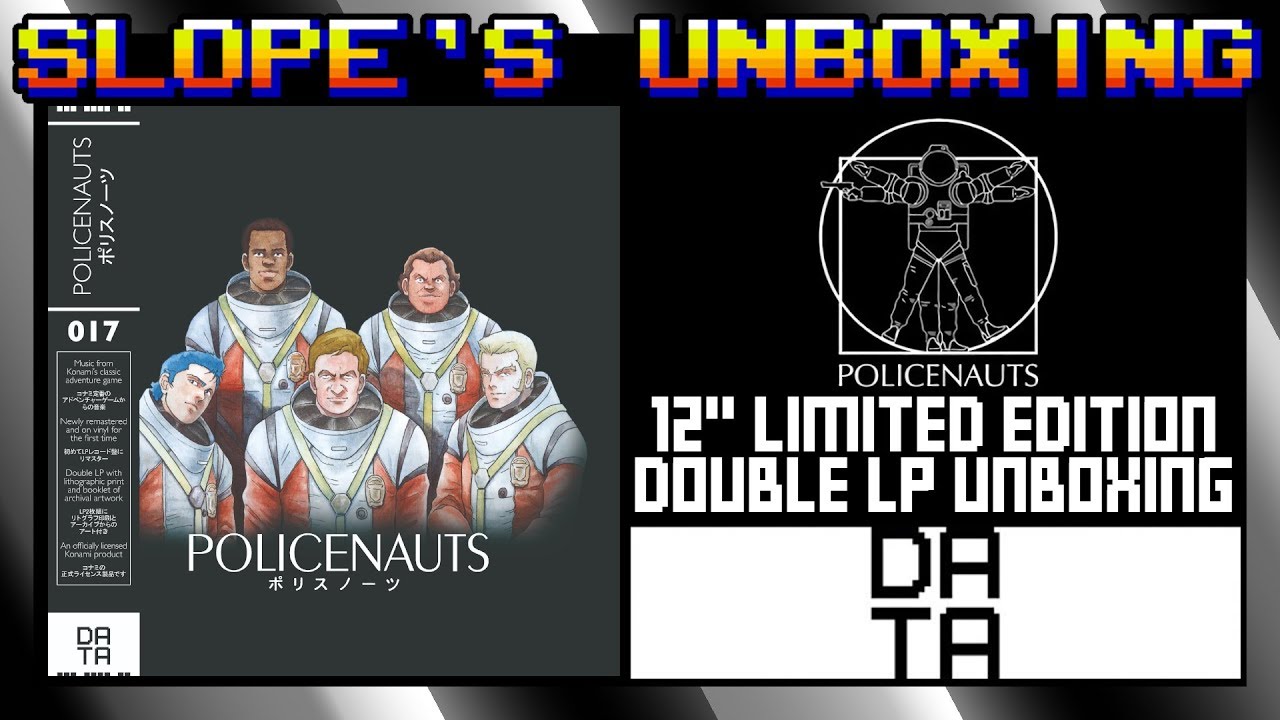 PoliceNauts Limited Edition DATA DISC LP 12
