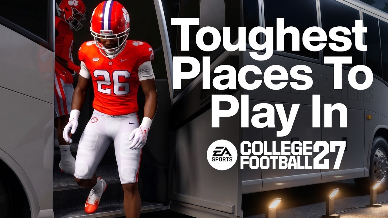 Top 10 Toughest Places To Play in College Football 27