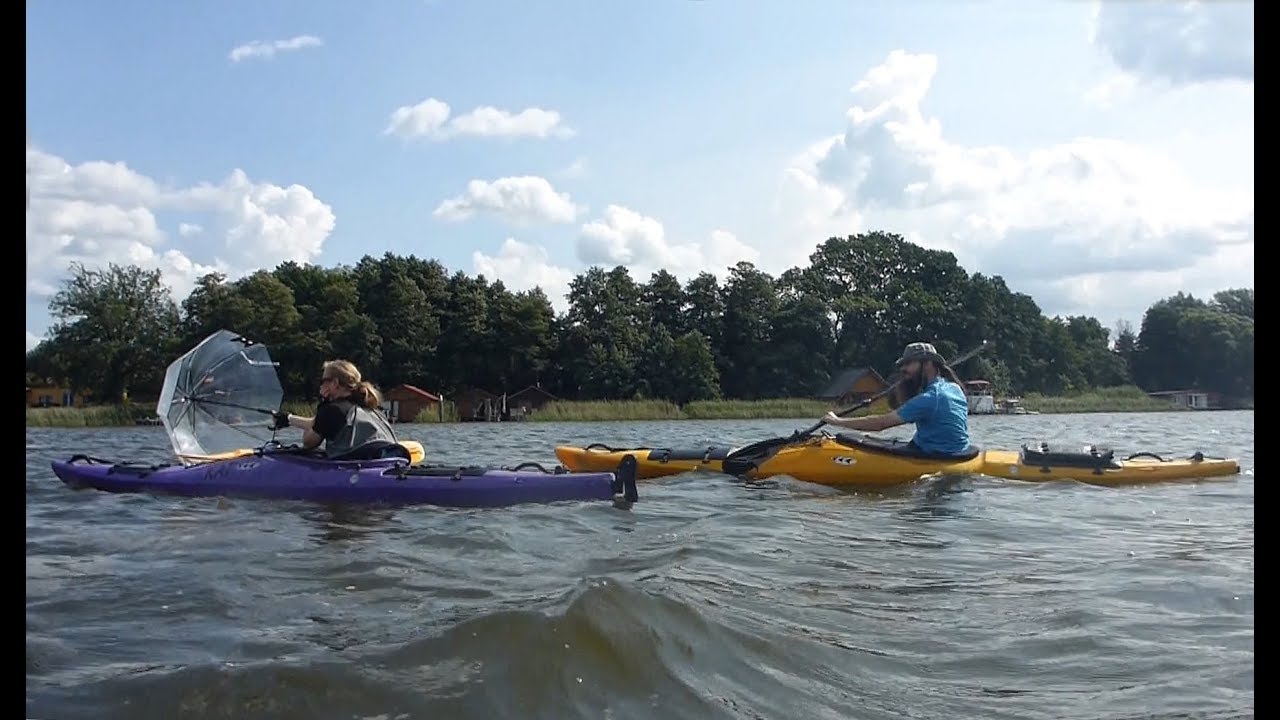 Kajak Wasserwanderung von Kratzeburg bis Boek