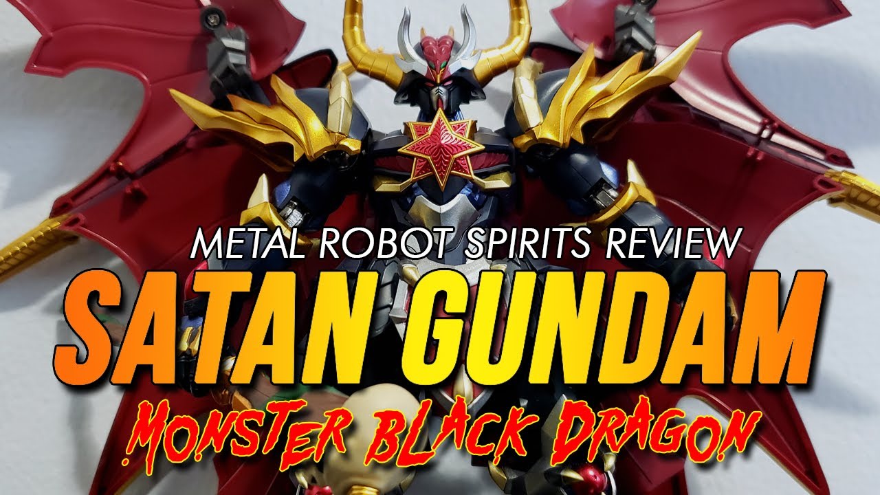 Metal Robot Spirits SATAN GUNDAM MONSTER BLACK DRAGON Review - Carl93