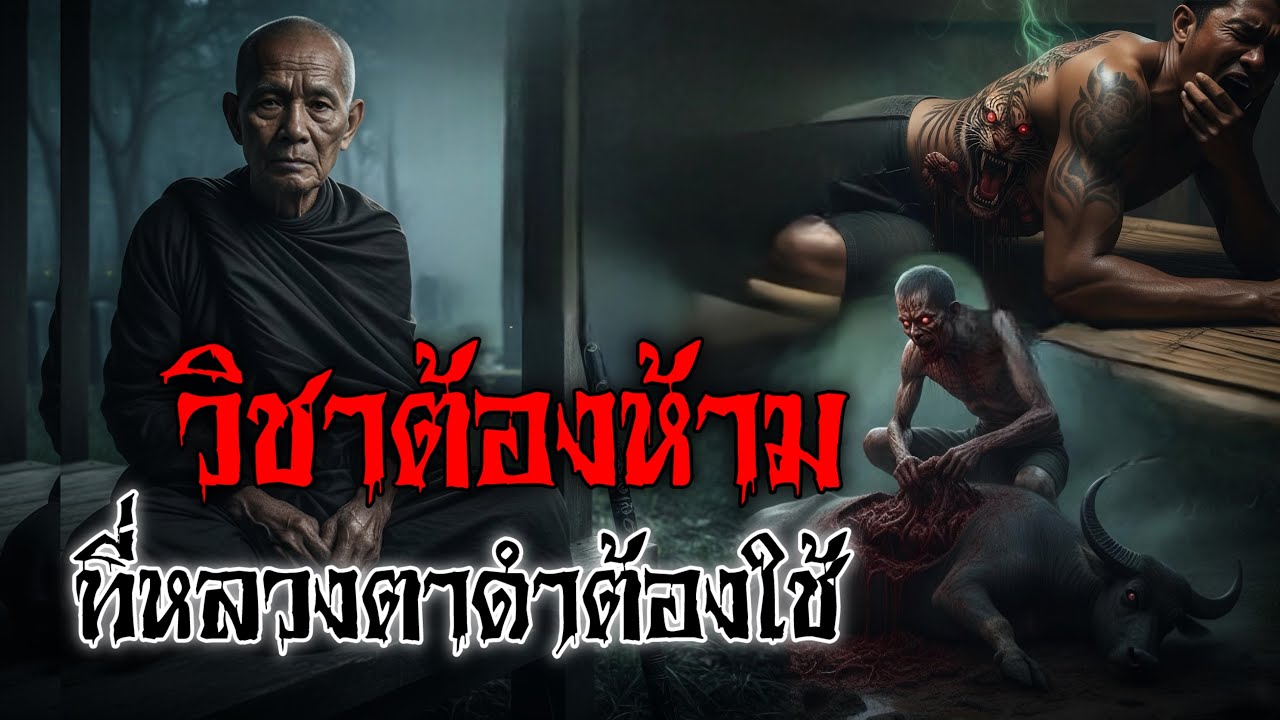 หลวงตาดำ ปราบอาคม (ตอนเดียวจบ) | เรื่องเล่าเขย่าปอด