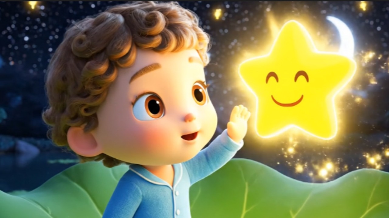 Teething Baby Relief ☁️ Gentle Bedtime Music & Twinkle Twinkle Lullaby