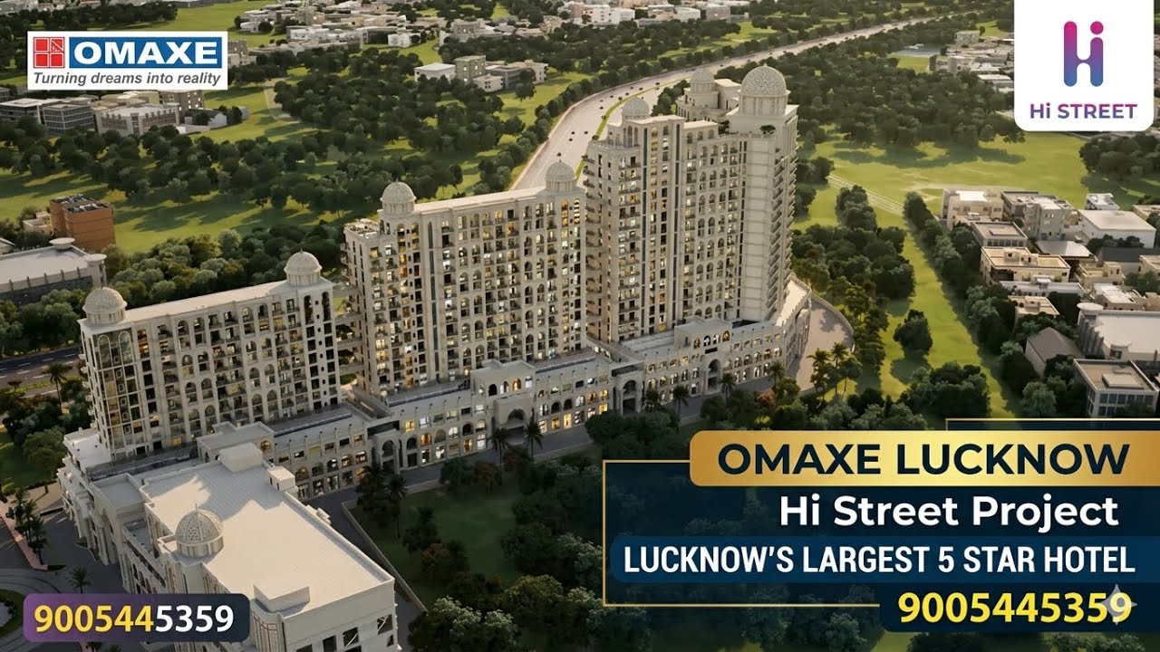 Largest 5 Star Hotel In Luckow By Omaxe Group In Omaxe metro City Situated in Lucknow 