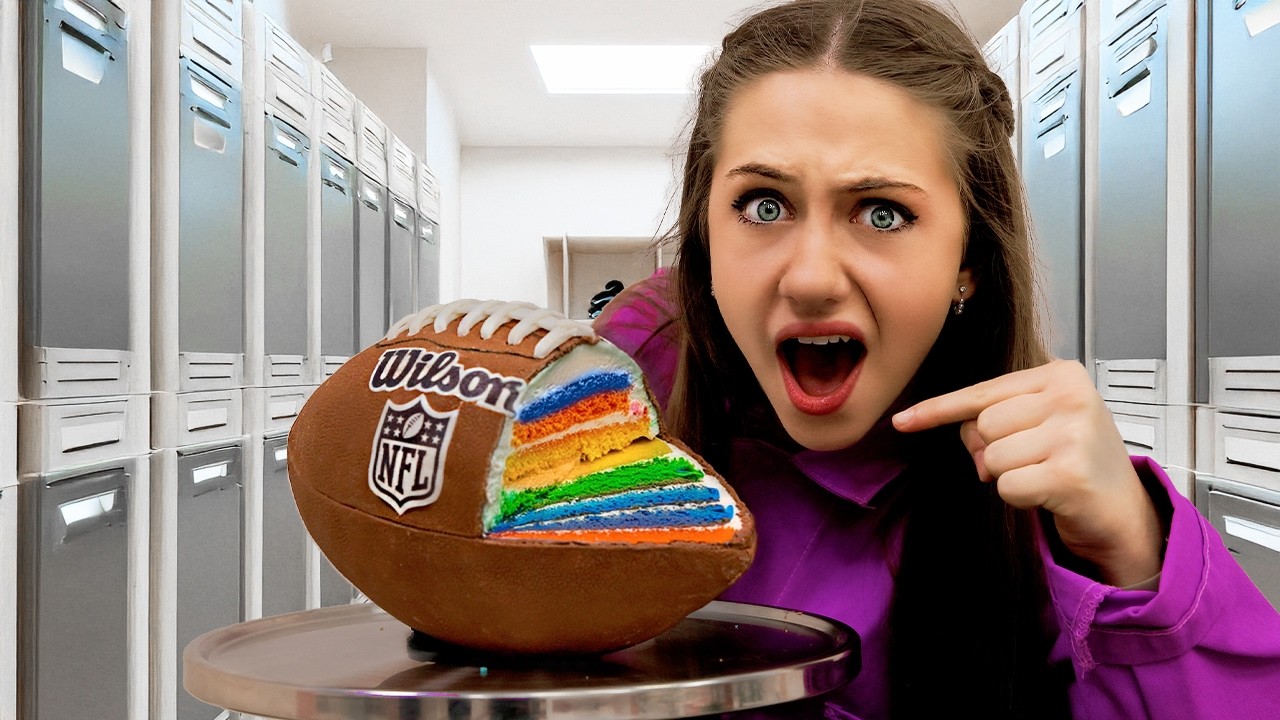 Real VS Cake Challenge!