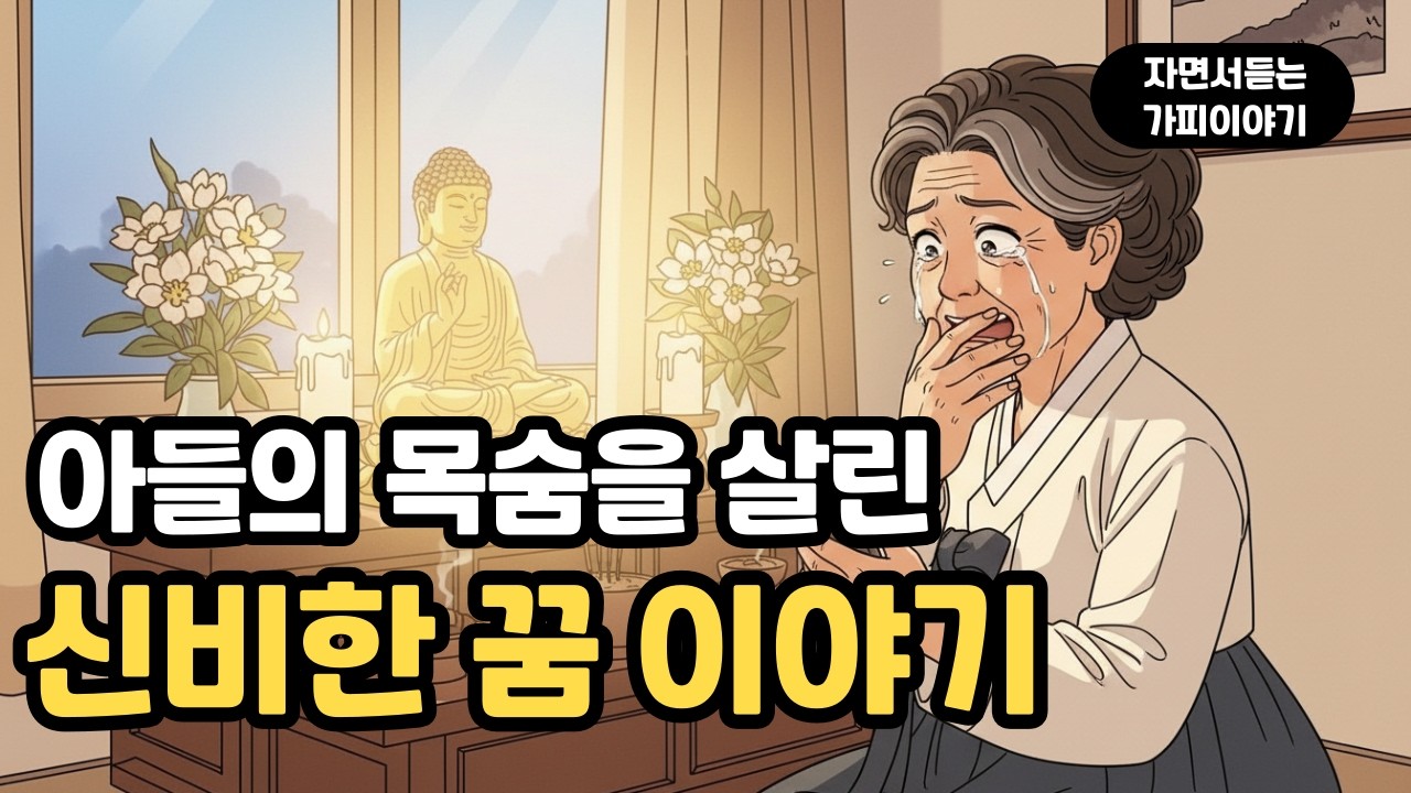 자면서 듣는 가피 이야기 | 아들의 목숨을 살려낸 어머니의 신비한 꿈 | 기적의 영험담