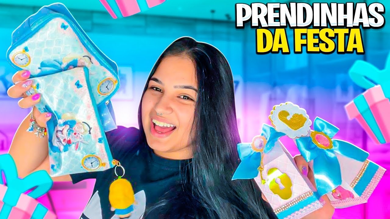ENCHENDO AS PRENDINHAS DA FESTA DE ANALU! 🤩