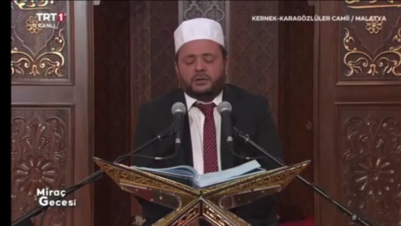 Nafiz Duman’dan Malatya’da Miraç Kandili | TRT’de Muhteşem Kaside, Münacat ve Miraç Bahri