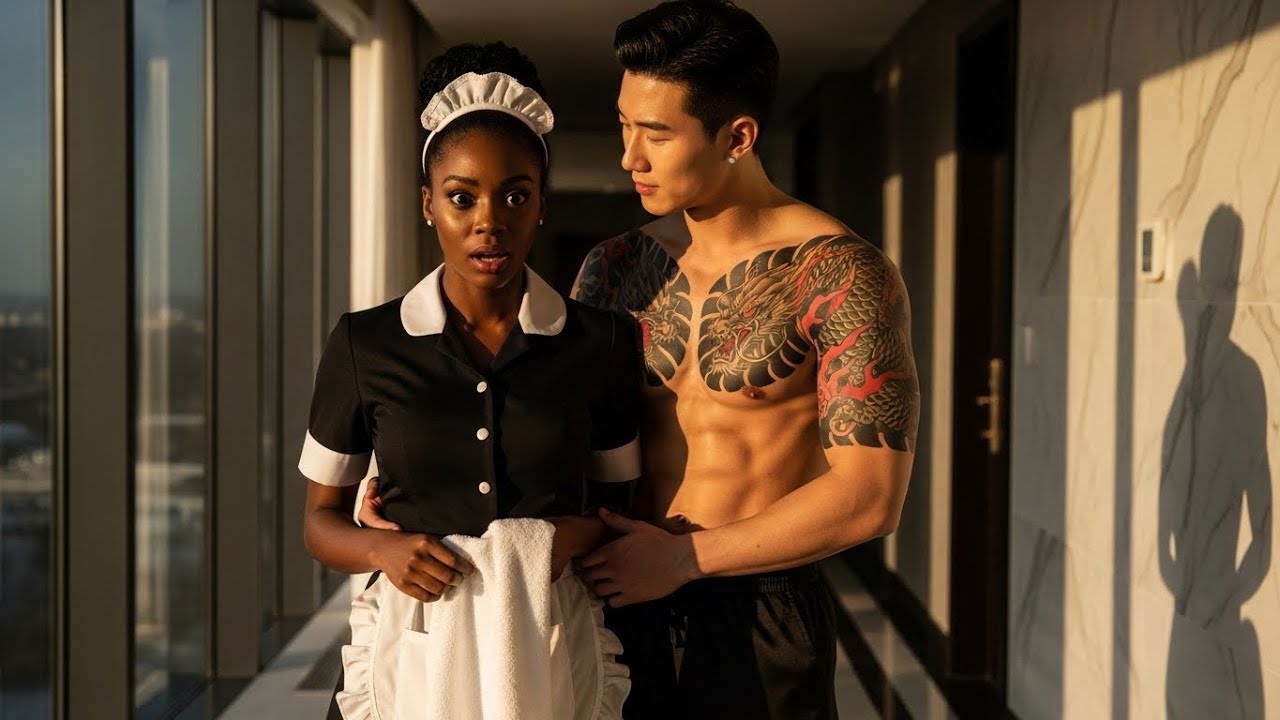 KOREAN MAFIA BOSS INSERTS 10 INCHES INSIDE&hellip;-DARK AFRO KOREAN ROMANCE