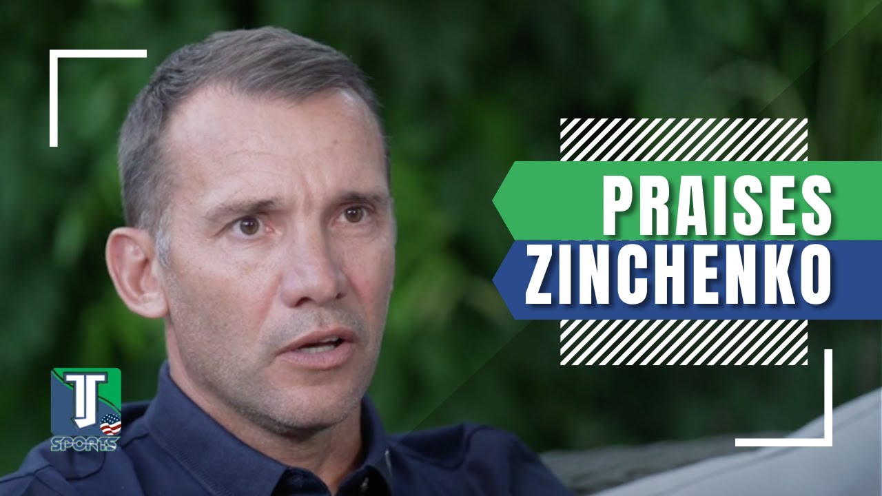 Andriy Shevchenko PRAISES Zinchenko for HELPING Ukrainian people