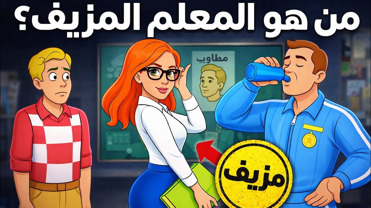 ٥ ألغاز  للأذكياء فقط 🧠.. هل تمتلك قوة ملاحظة كافية لحلها؟