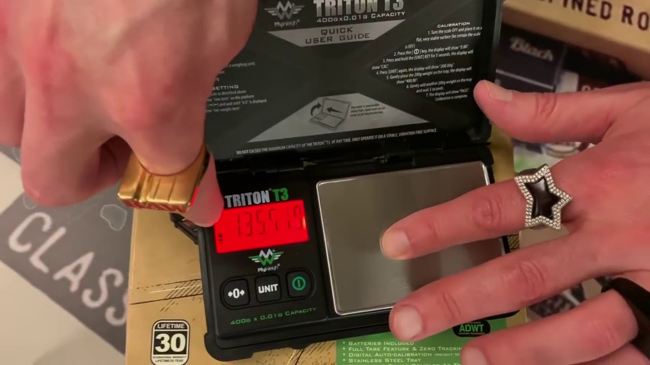 MyWeigh TRITON T3 660 Gramm Precision Scale Weigh meter