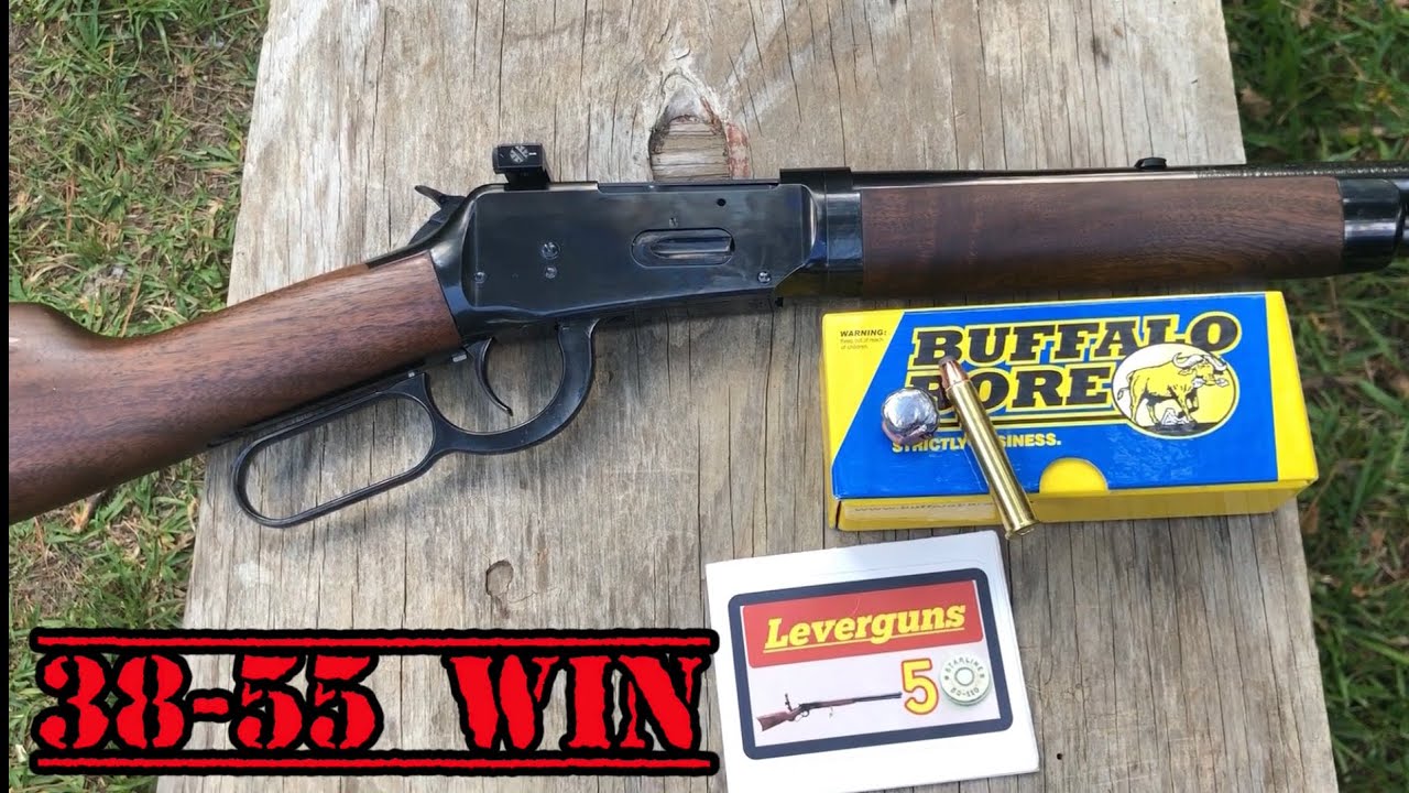 38-55/375 buffalo bore, in the Winchester model 1894 trails end take down