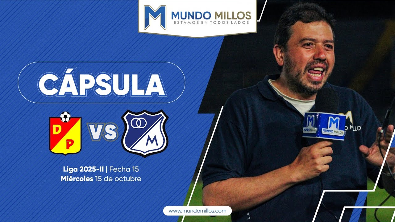 #C&aacute;psulaMundoMillos Pereira 3-2 MILLONARIOS (Finalizaci&oacute;n 2025)