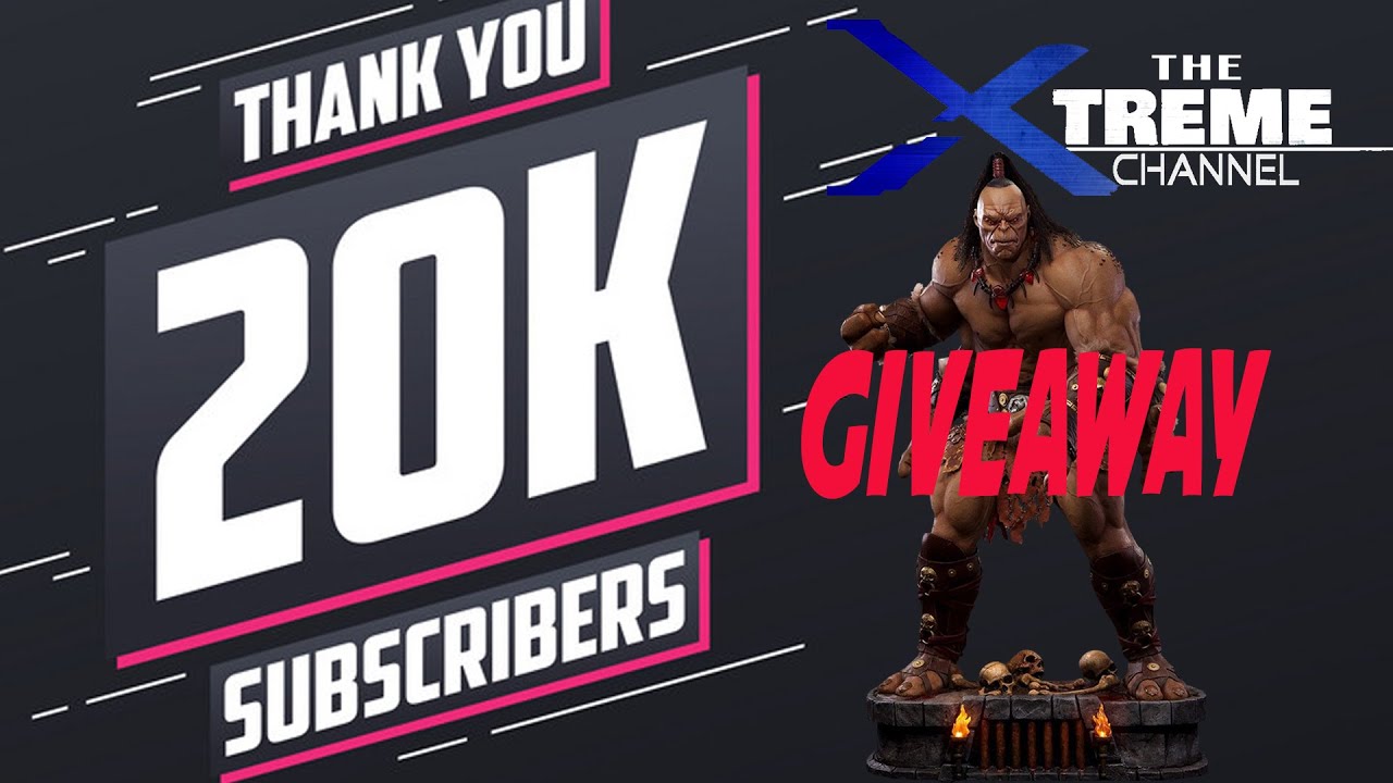 20,000 Subscriber Giveaway!