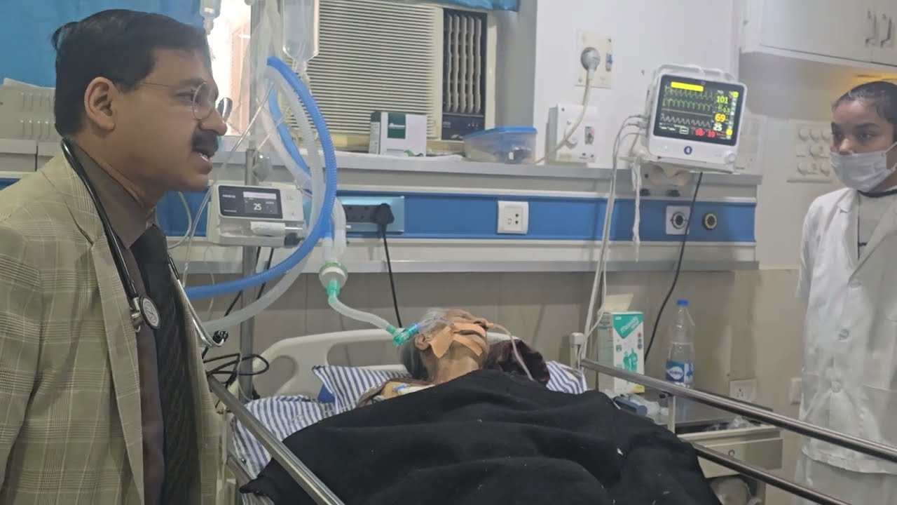 #monitor #monitoring #spo2 #icu #ventilator #sick #patient #old #care #cold #lowbp #drabhishekshukla