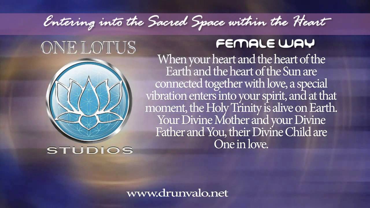 Entering into the Sacred Space within the Heart - Female Way