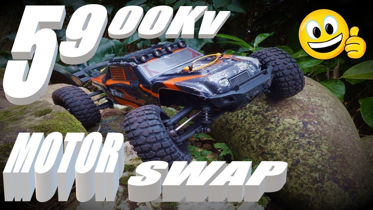 HBX 901A 5900Kv Surpass Hobby Brushless Motor Swap. Will It Perform With Stock ESC?
