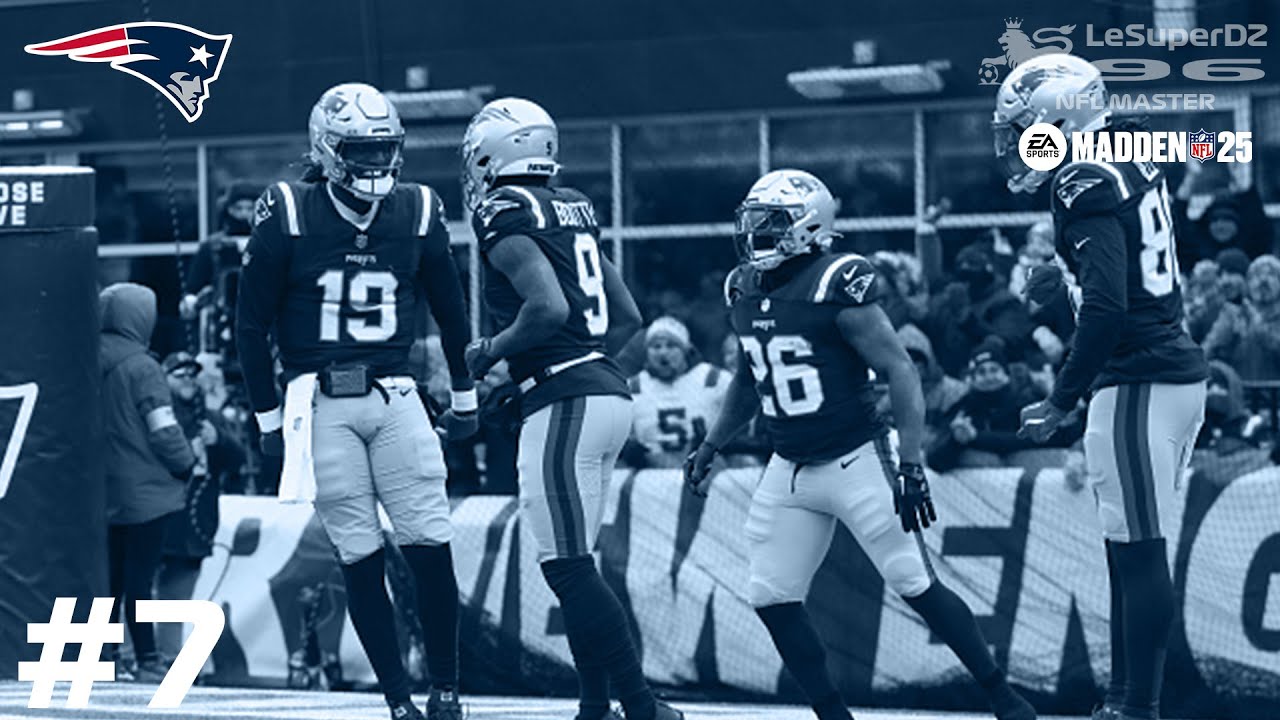 Madden NFL 25 КАРЬЕРА ЗА NEW ENGLAND PATS №7 - РАЗГРОМ VS JACKSONVILLE JAGUARS