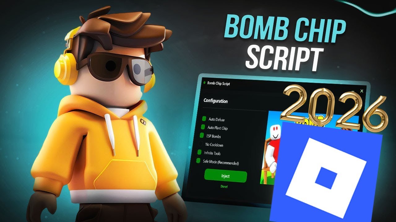 Roblox Bomb Chip Script NO KEY 2026 - UNLOCK ALL SKINS, FREE GAMEPASSES, AUTO WIN + OP FEATURES! 💣🔥