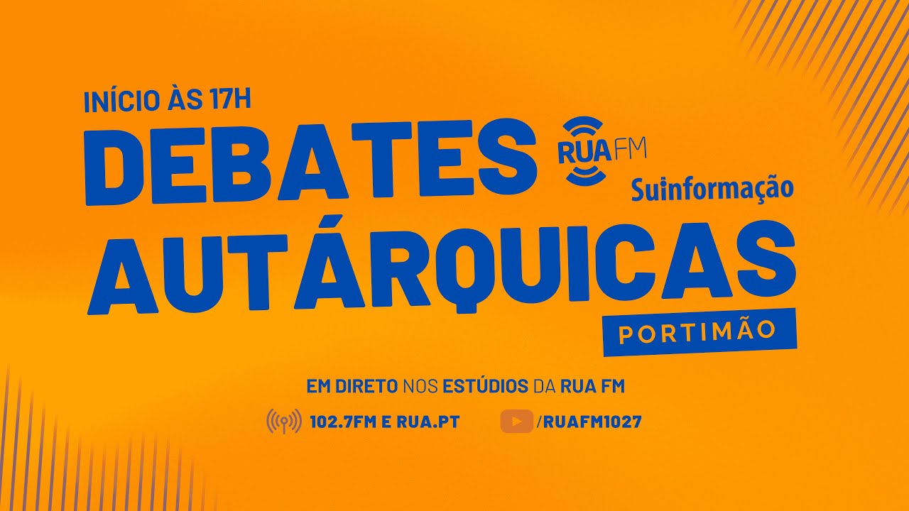 Debate Aut&aacute;rquicas 2025 - Portim&atilde;o | RUA FM & Sul Informa&ccedil;&atilde;o