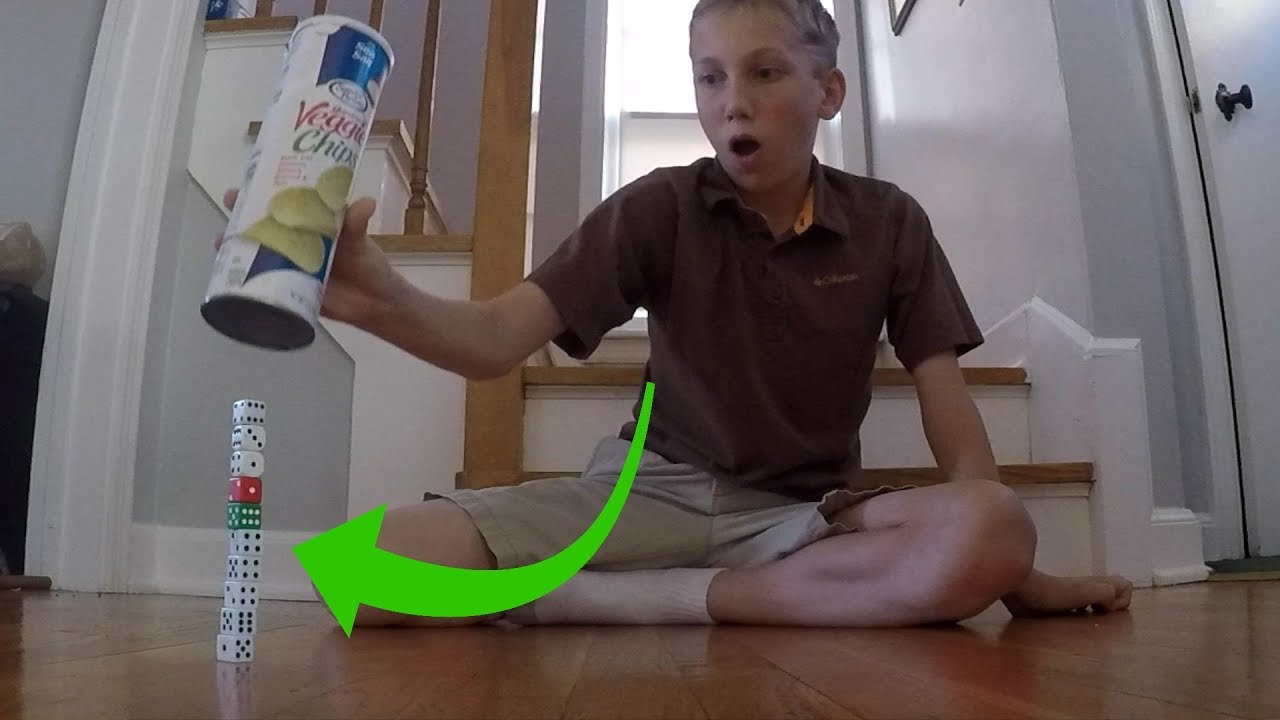 Dice Stacking Trick Shots | That's Amazing
