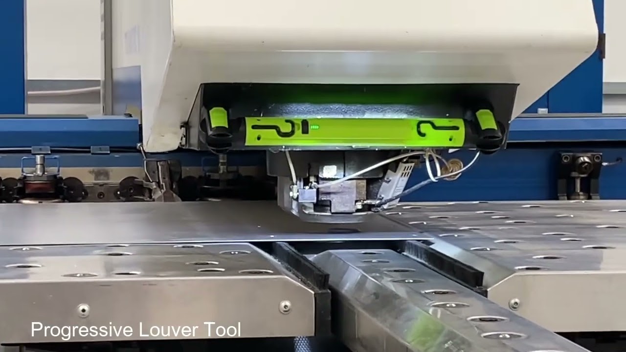Progressive Louver -  Scula ventilatie progresiva (pas cu pas) Louvre pe o mașină Trumpf - SM TECH