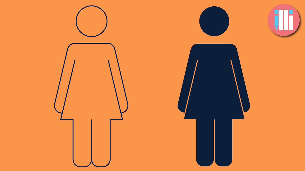 Draw a Simple Woman Vector - Adobe Illustrator Tutorial