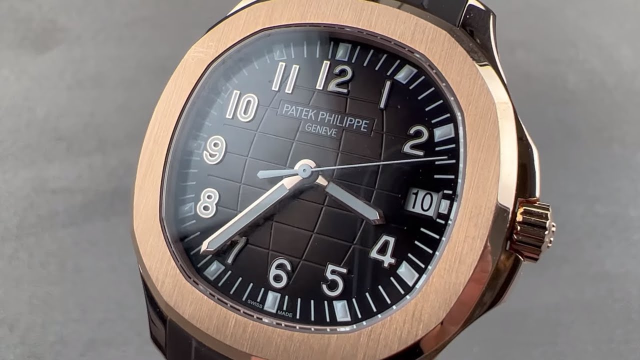 Patek Philippe Aquanaut Rose Gold 5167R-001 Patek Philippe Watch Review