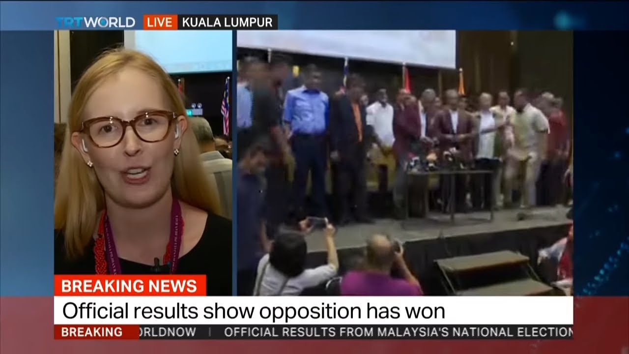 Political earthquake in Malaysia as opposition wins polls