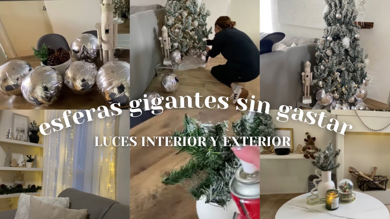 ESFERAS GIGANTES PARA NAVIDAD 2023