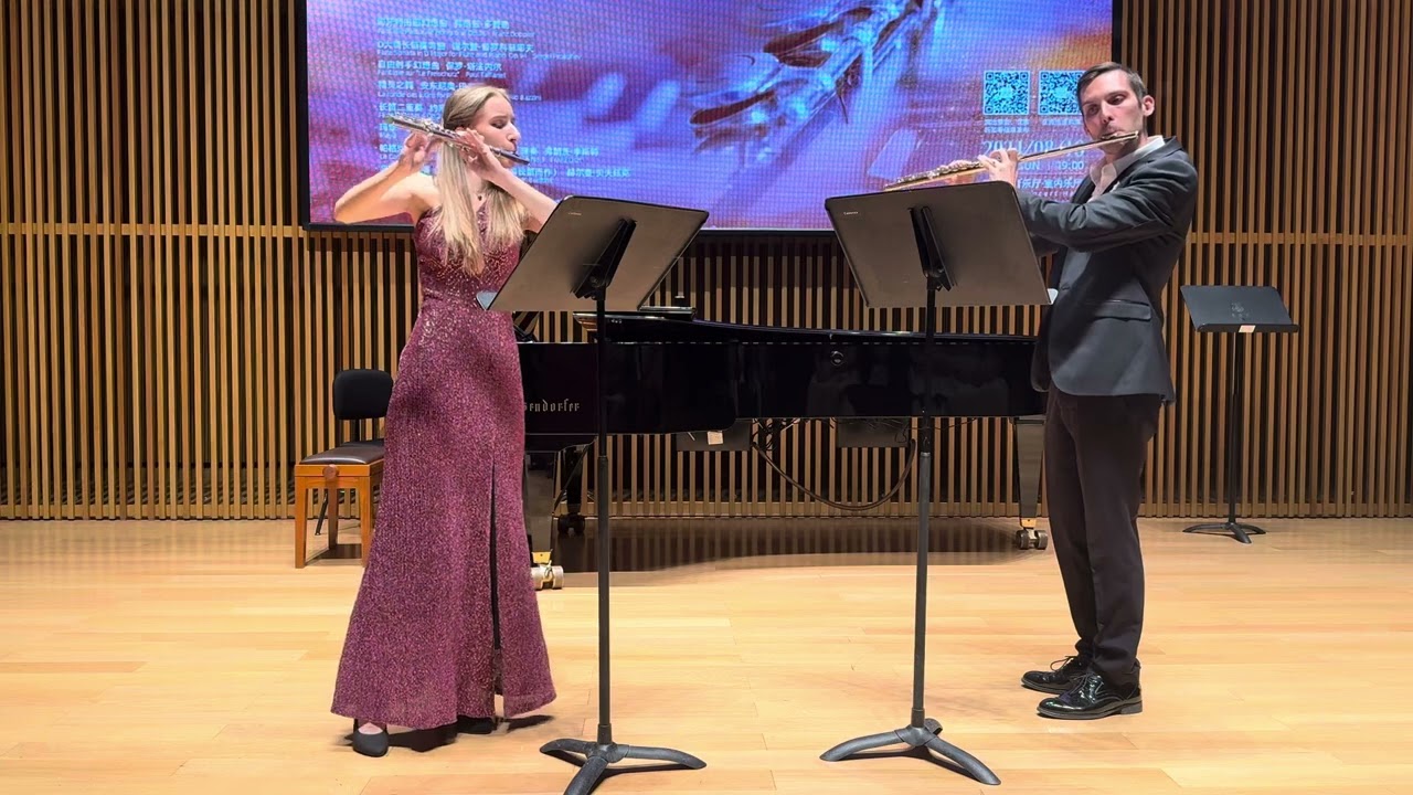 J. Quantz duet No 4 Op.2  for 2 flutes