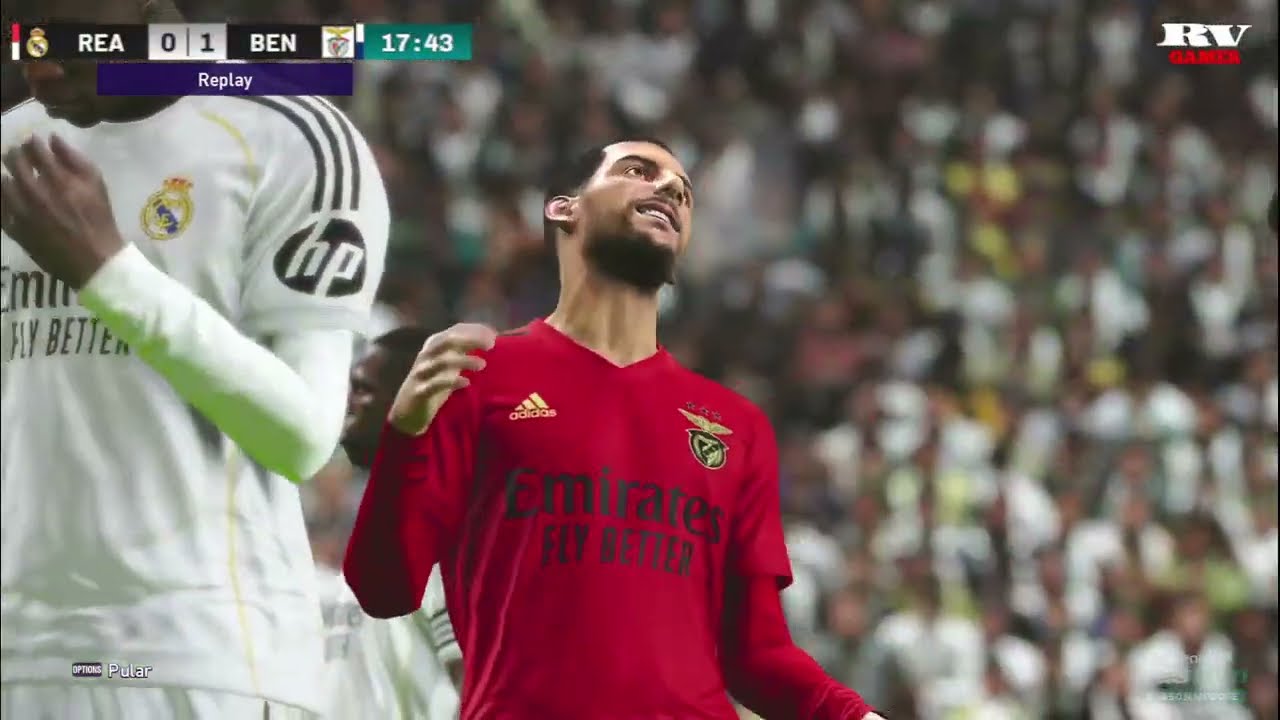 R34L M4DR1D X B3NF1C4 40 V1V0 C0M 1M4G3NS JOGO DE HOJE-NOPES 21 gameplay