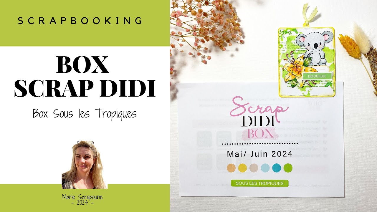 Box Scrap Didi   Présentation et Tuto Scrapbooking 100% BOX