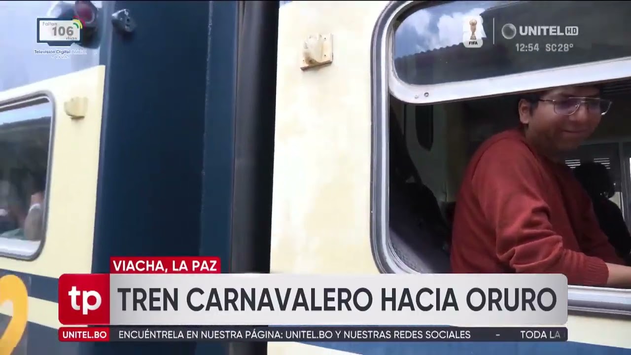 El “Tren Carnavalero” revive la nostalgia de los viajes de La Paz a Oruro y ya se piensa en Uyuni