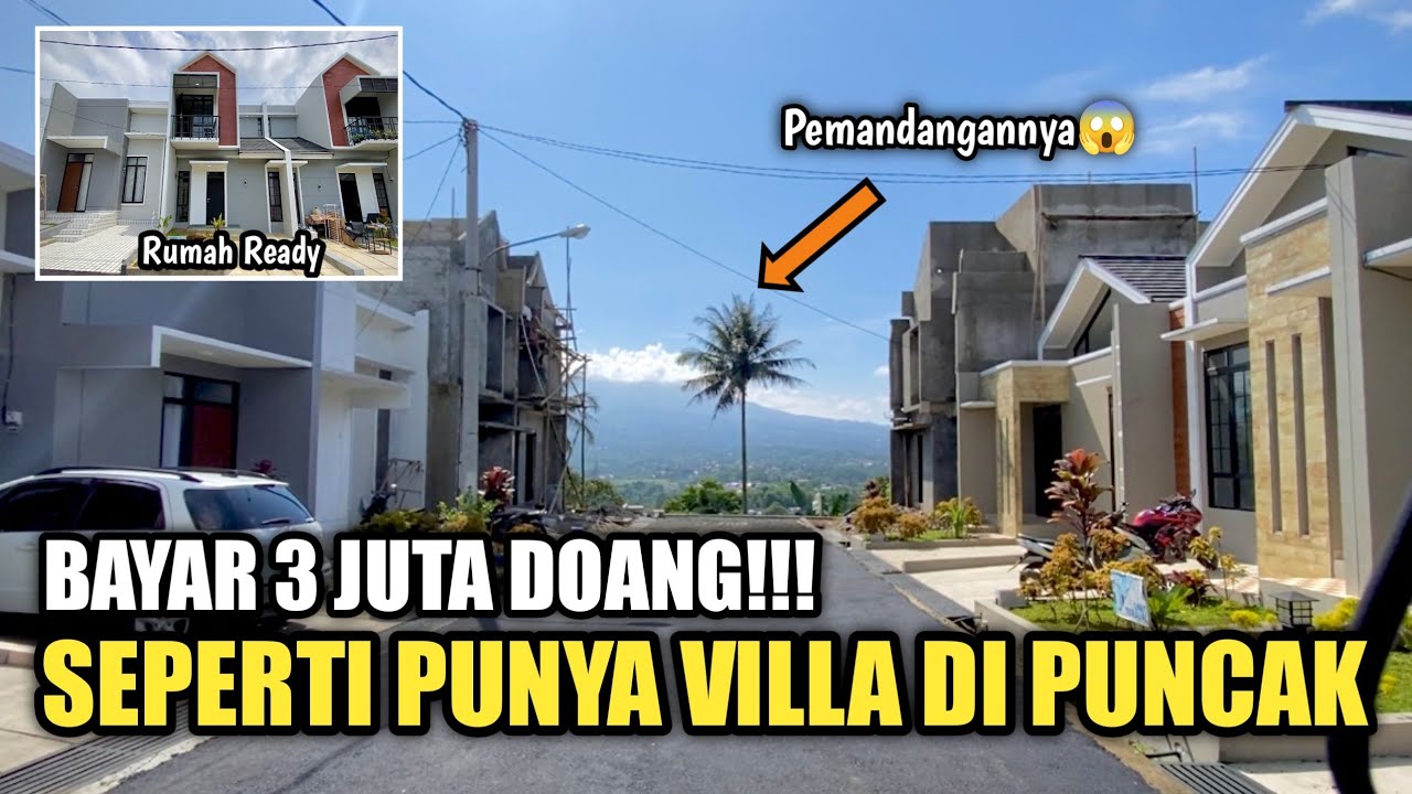 RUMAH PALING NYAMAN DI BOGOR SERASA PUNYA VILLA PEMANDANGANNYA KUEREEN ABIS, NUANSA BUKIT BITUNG