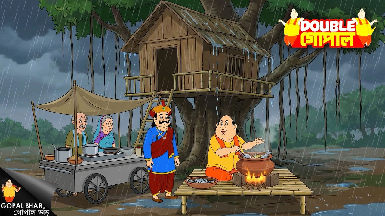 এক ঝড়ো রাতে রাজা বনের মাঝখানে গোপালের কাছে পৌঁছালেন। | Gopal Bhar | গোপাল ভর | New Episode 2026