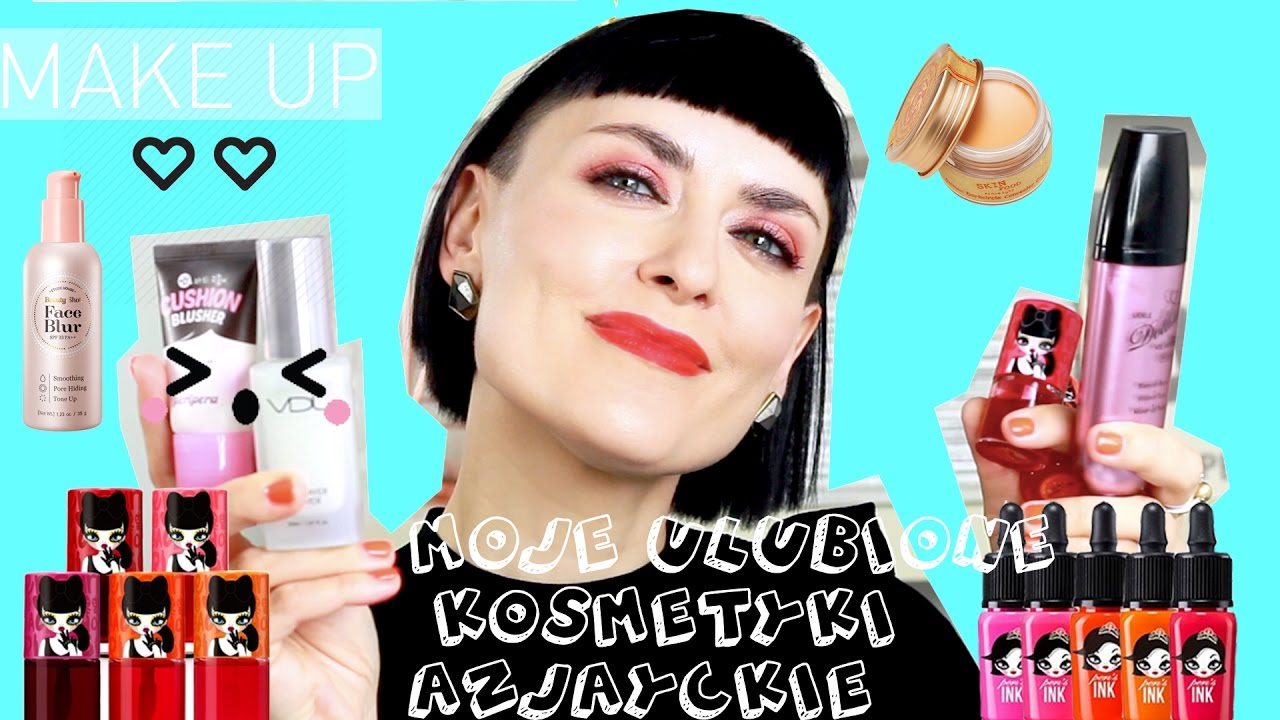 KOSMETYKI AZJATYCKIE💄MAKIJAŻ: KREMY BB, PRIMERY, TINTY, KOREKTORY.