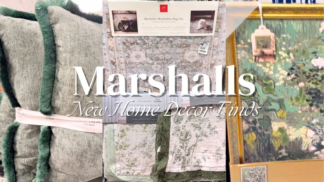 NEW MARSHALLS HOME DECOR FINDS 2025 SPRING | HIGH END HOME FINDS | SHOP WITH ME + DECORATING IDEAS