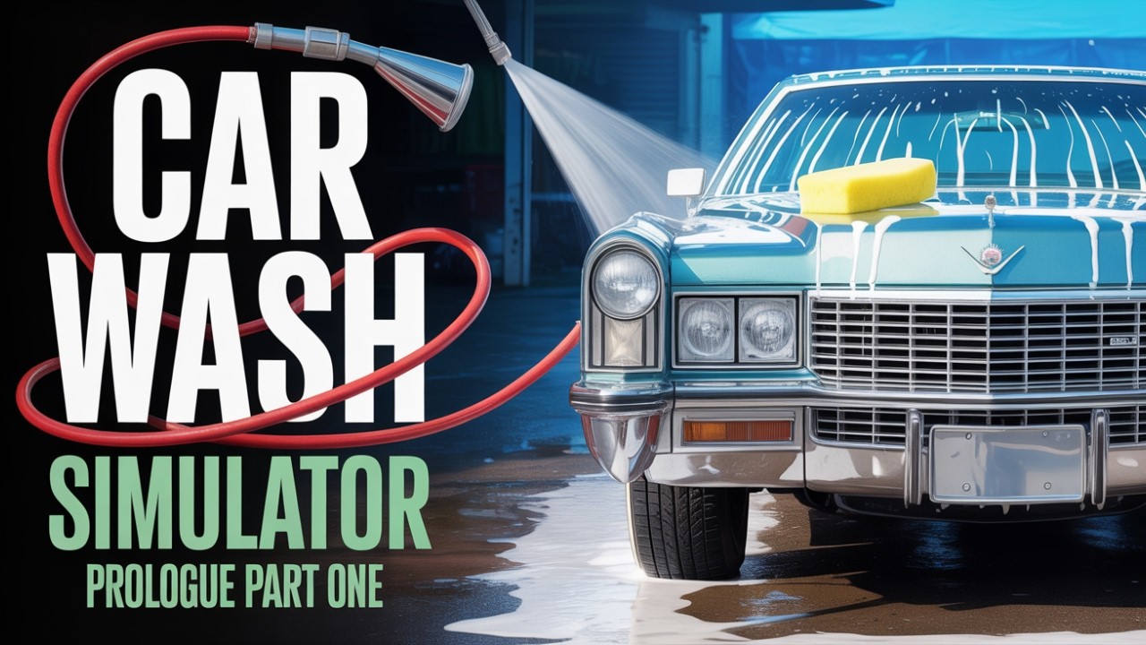 This Car Wash Game Is SO Satisfying! (Express Car Wash Sim Prologue)