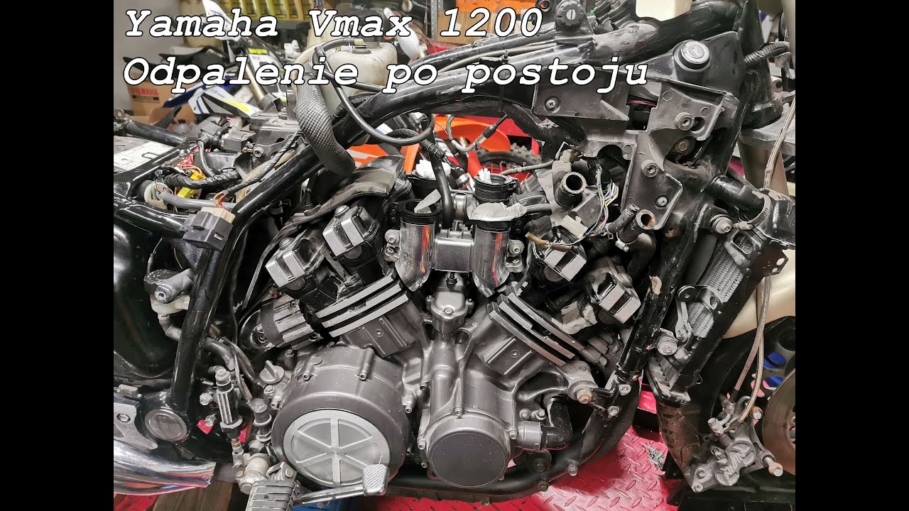 Yamaha Vmax 1200, uruchomienie po długim postoju