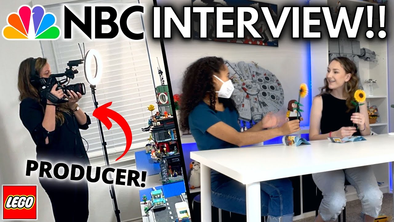 NBC Producers Flew to Texas To Interview Me About LEGO!!