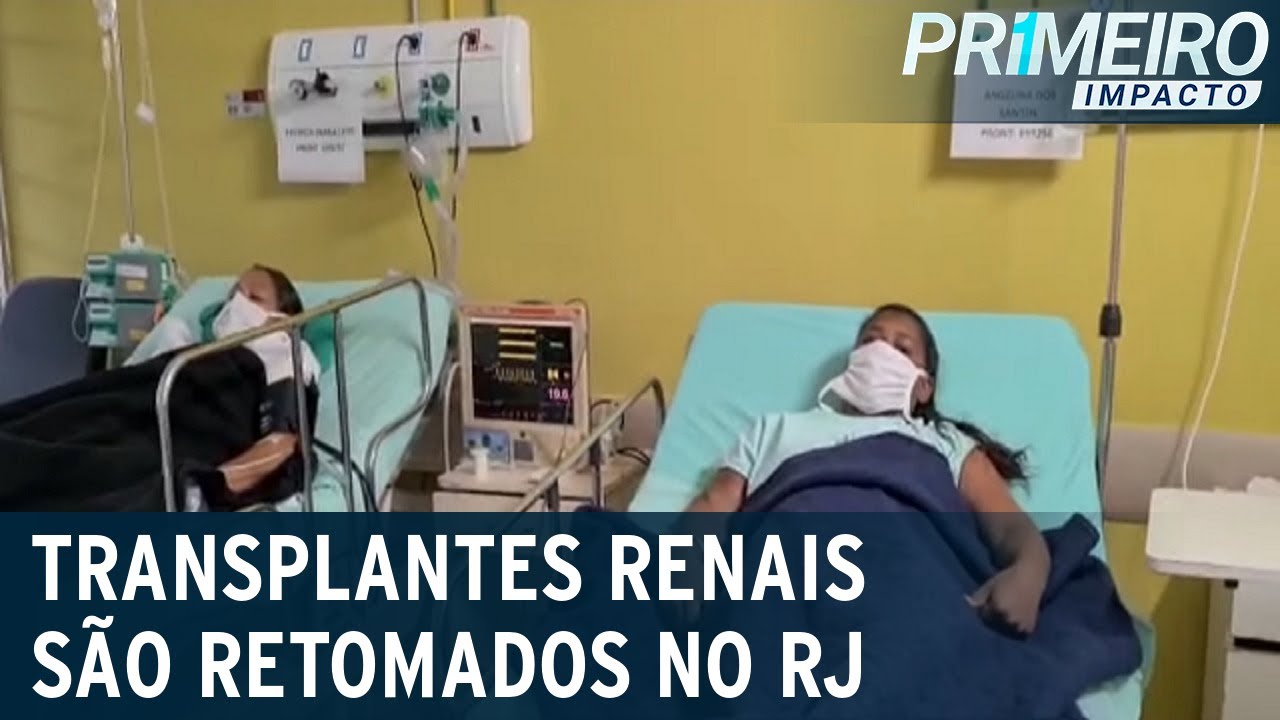 RJ: hospital retoma transplantes renais após incêndio | Primeiro Impacto (25/12/20)