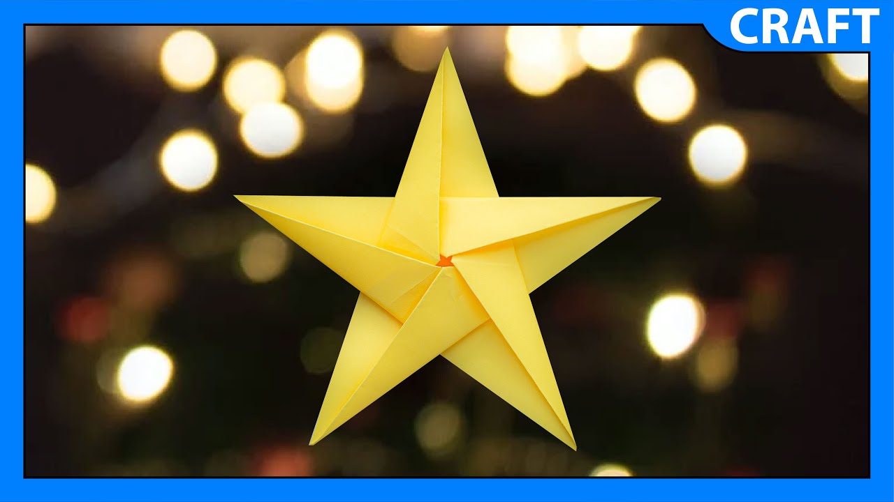 Easy 5-pointed Star Tutorial | Christmas Decorations