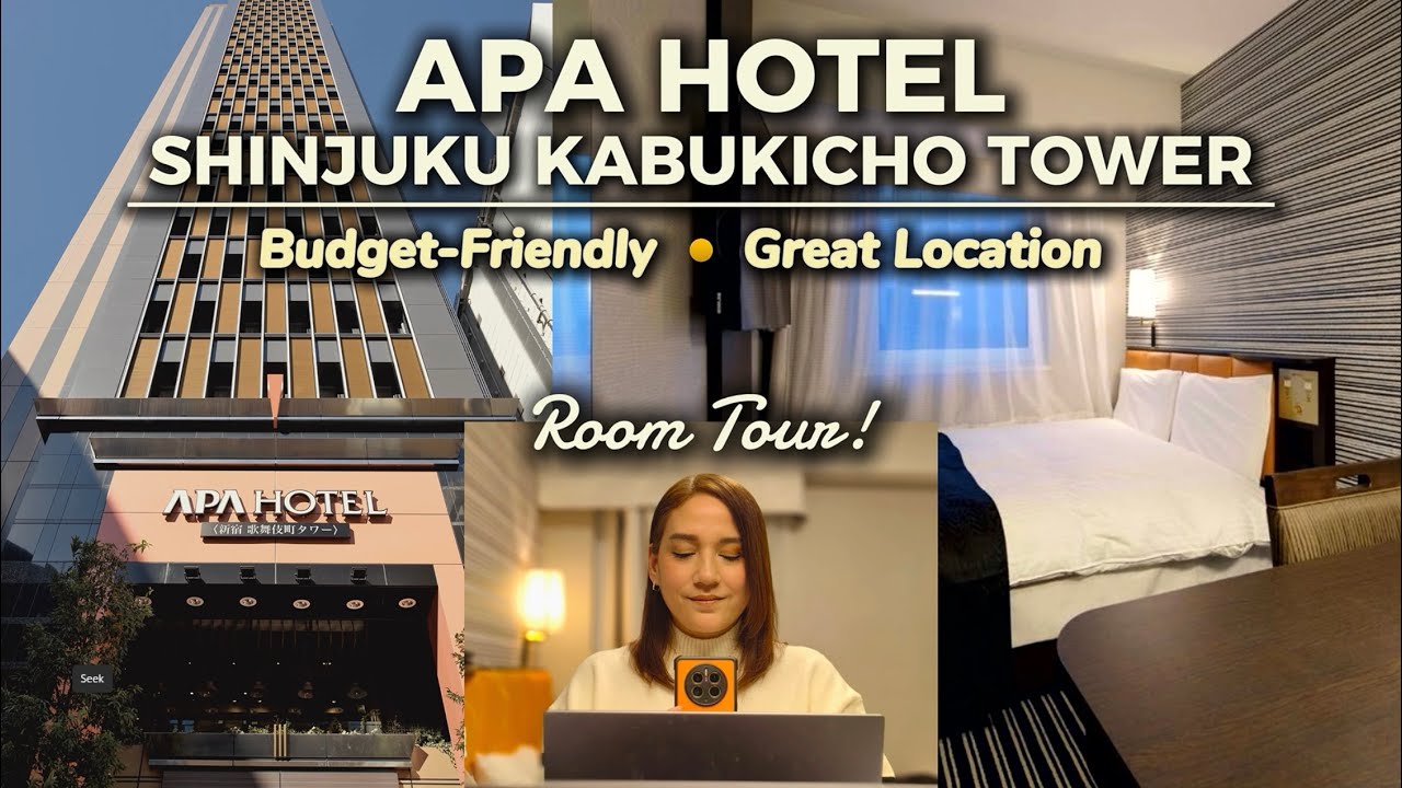 APA Hotel Shinjuku Kabukicho Tower | Quick Room Tour + How Much We Paid (Tokyo, Japan) 🇯🇵