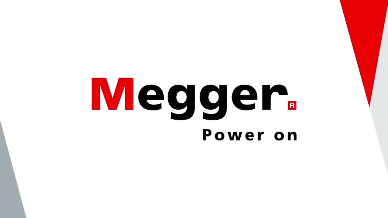 MTR105 - Static Motor Testing Functionalities (Megger)