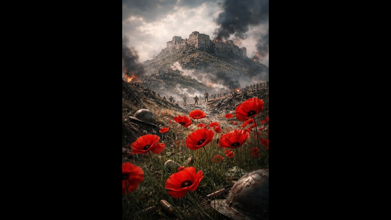 Czerwone maki na Monte Cassino AI power metal