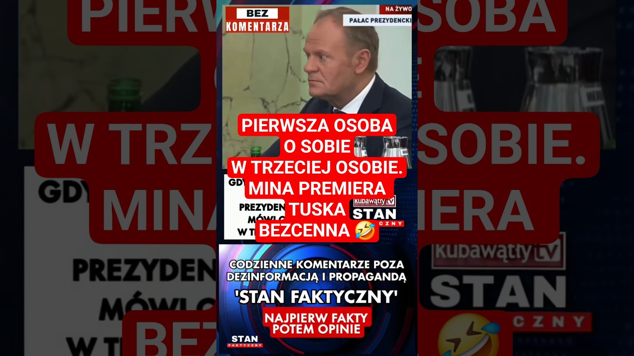 Nawrocki zn&oacute;w o sobie w trzeciej osobie 🤔🤣
