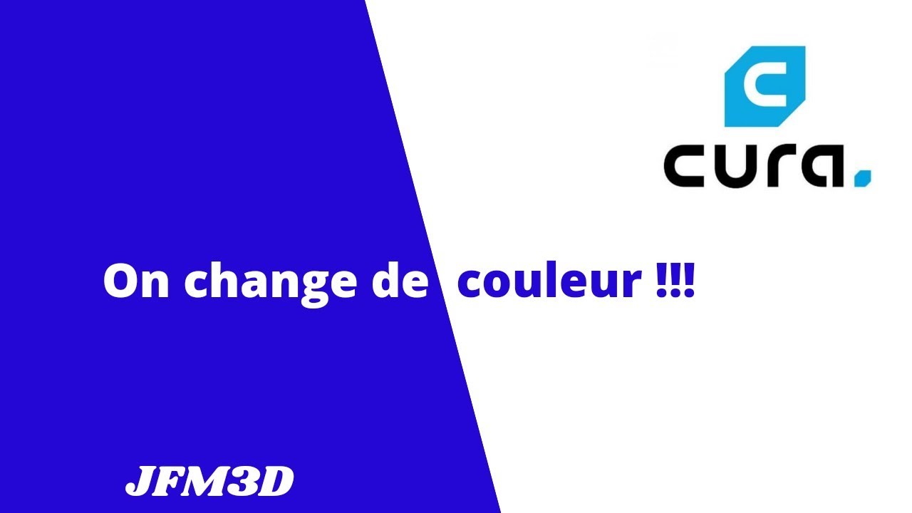 IMPRESSION 3D avec CURA !! On change de couleur sur un modèle WARZONE pour FLYMEN13 !!